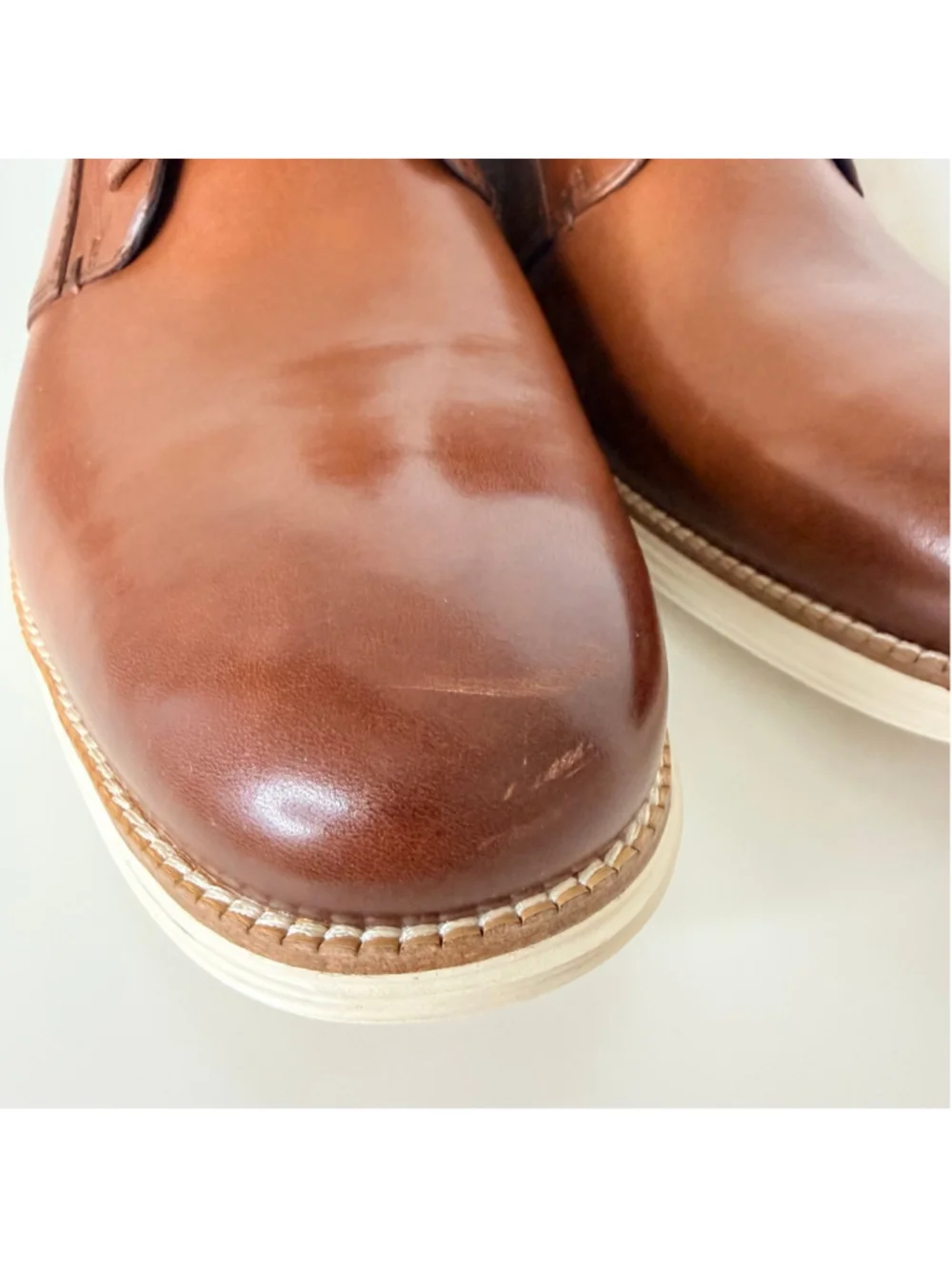 Cole Haan New Original Grand Chukka Boots Men's Size 15 Woodbury Ivory C28213